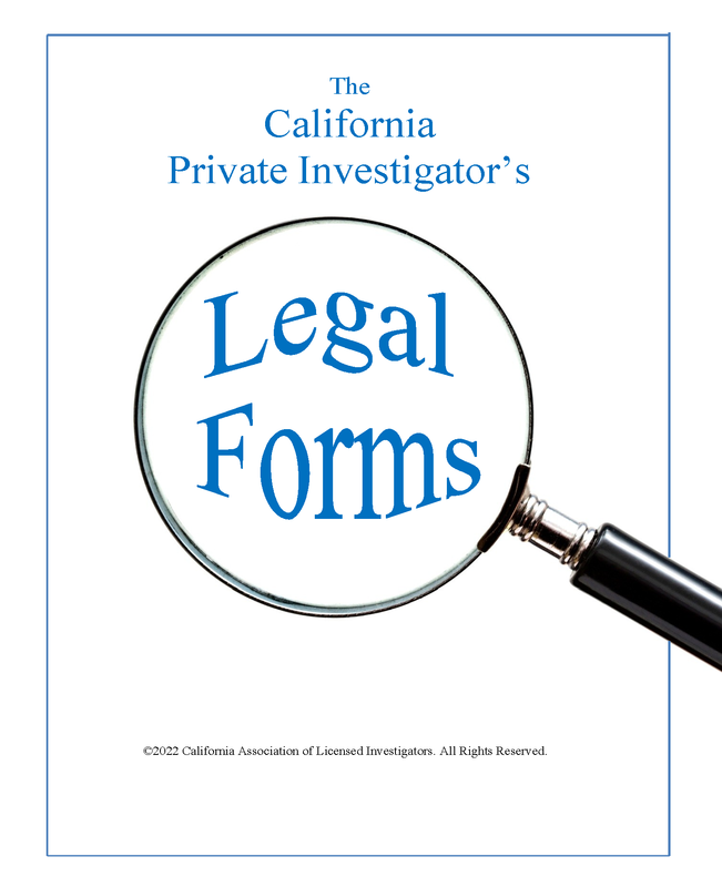 California PI Legal Forms Package
